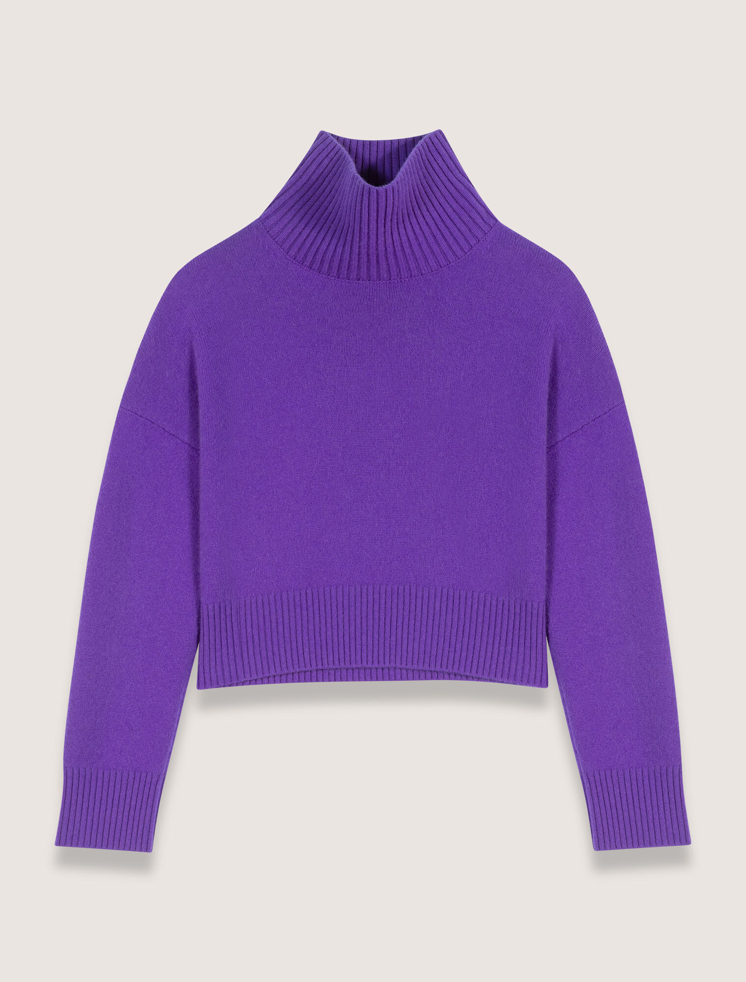 Maglione a collo alto in cashmere