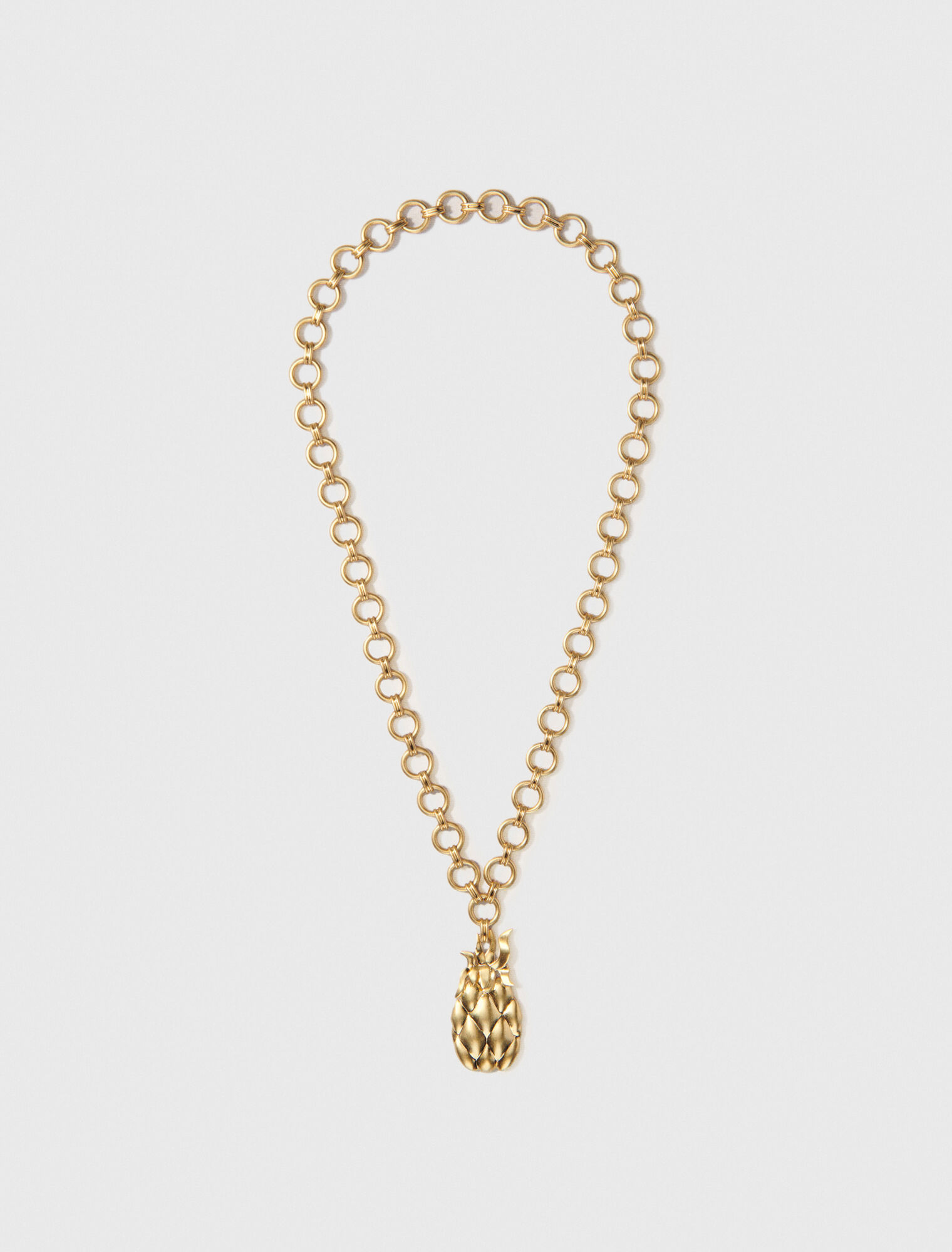 Collana lunga ananas
