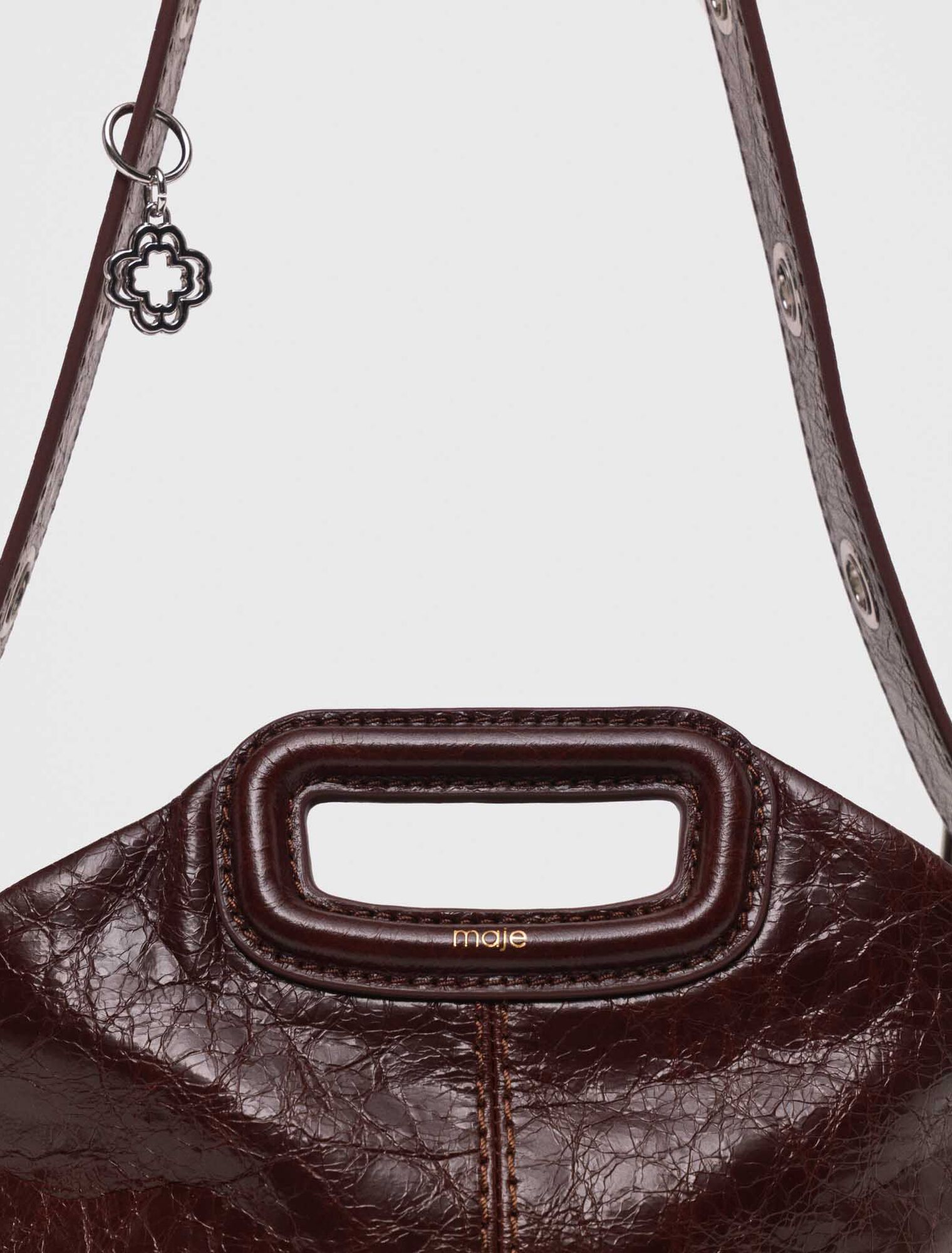 Borsa Miss M in pelle craquelé