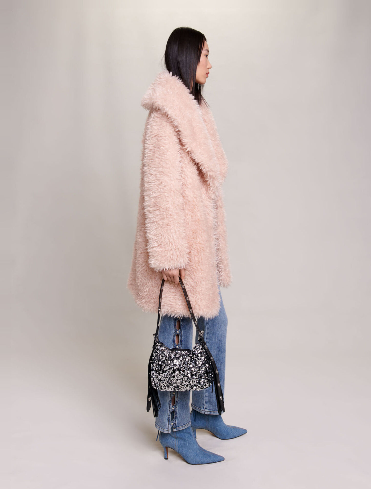 Cappotto in ecopelliccia