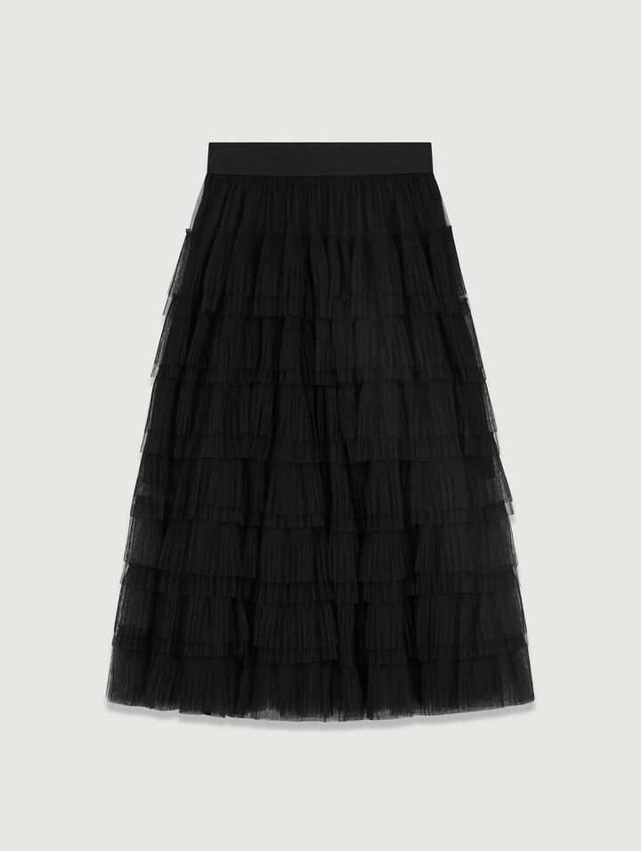 Gonna midi in tulle
