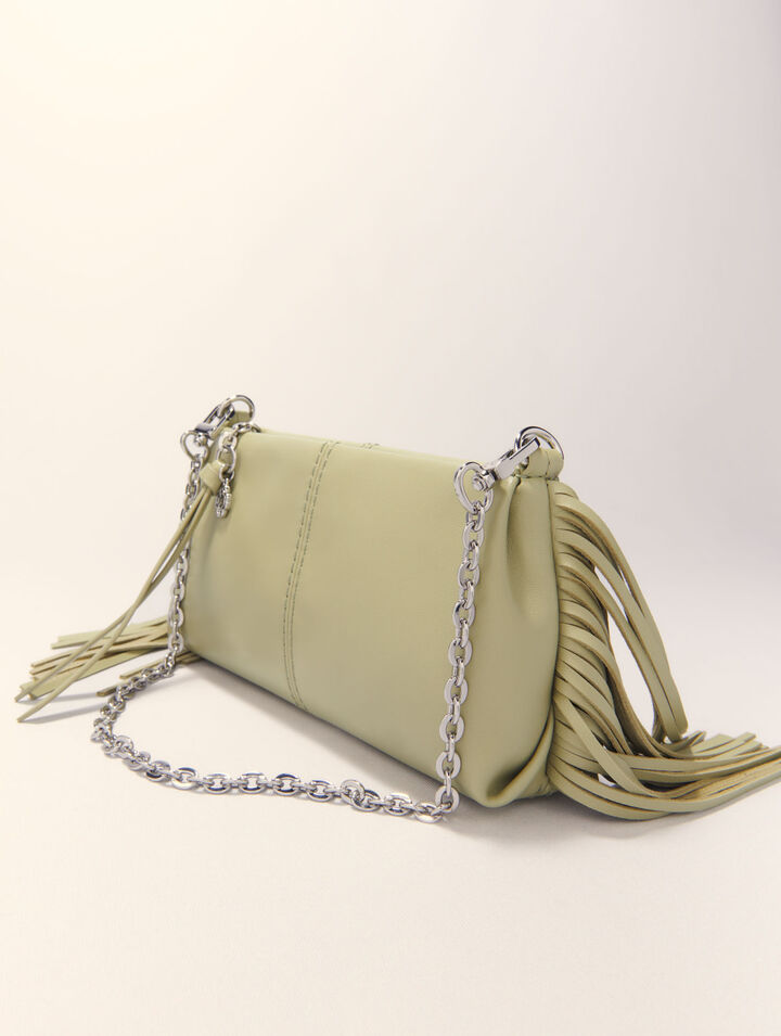 Pochette Miss M pouch pelle liscia