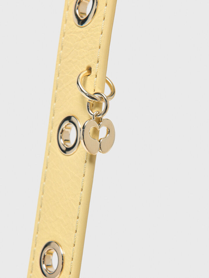 Mini-bag Miss M pelle craquel&eacute; mat