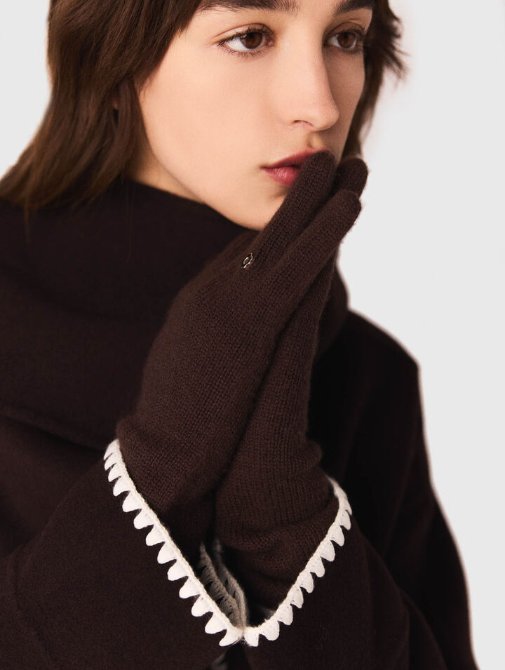 Cappotto double face ricamato