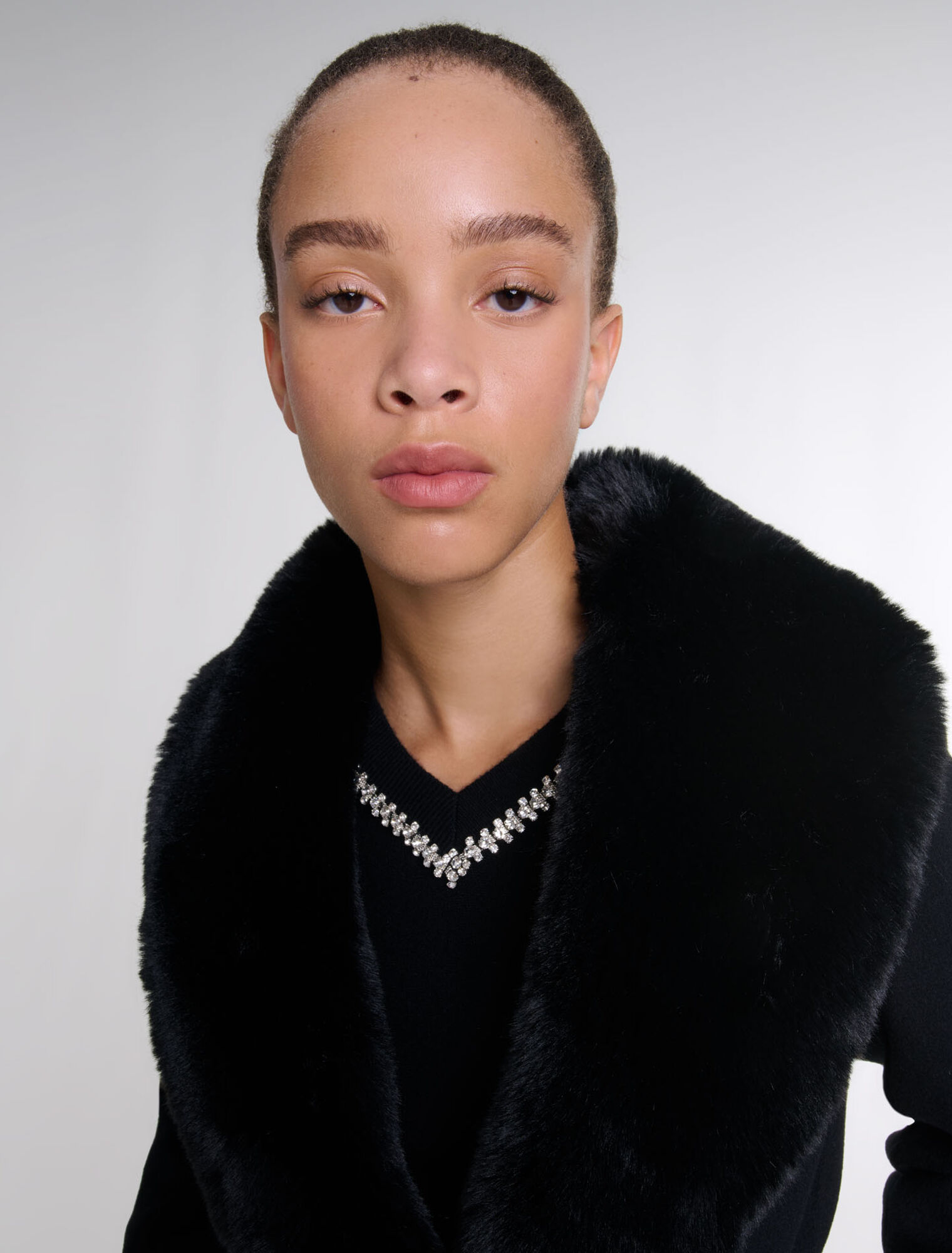 Cappotto double face medio lungo