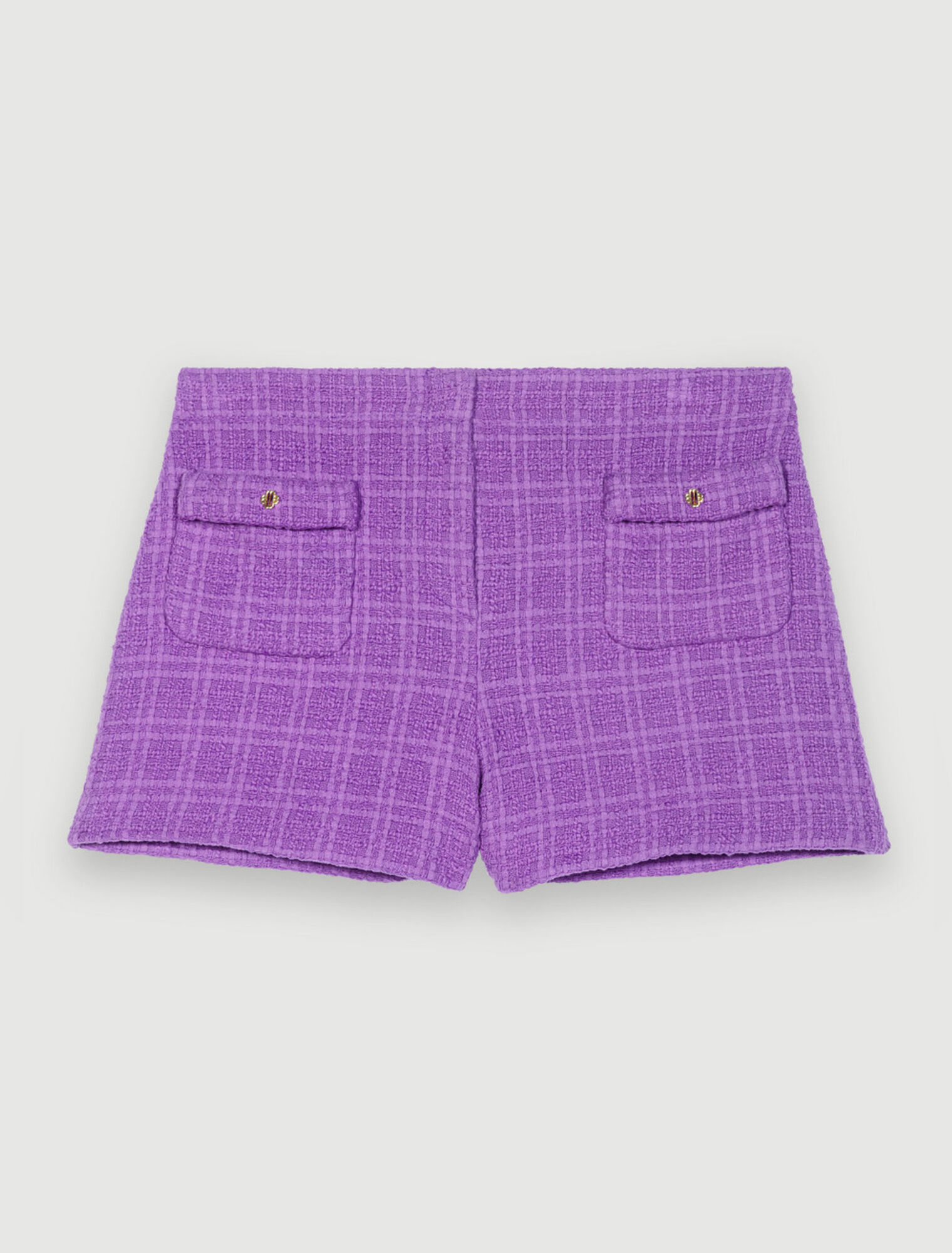 Pantaloncini in tweed