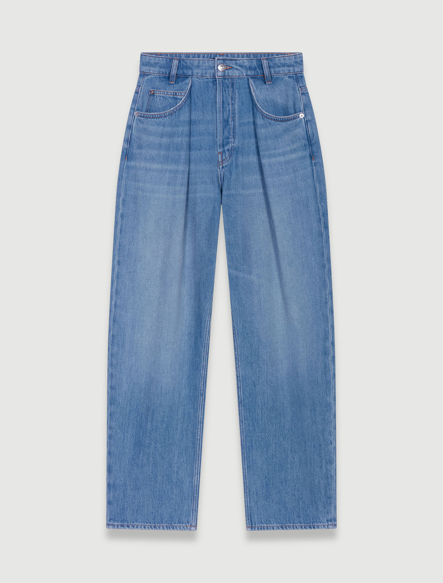 Jeans dritti e ampi