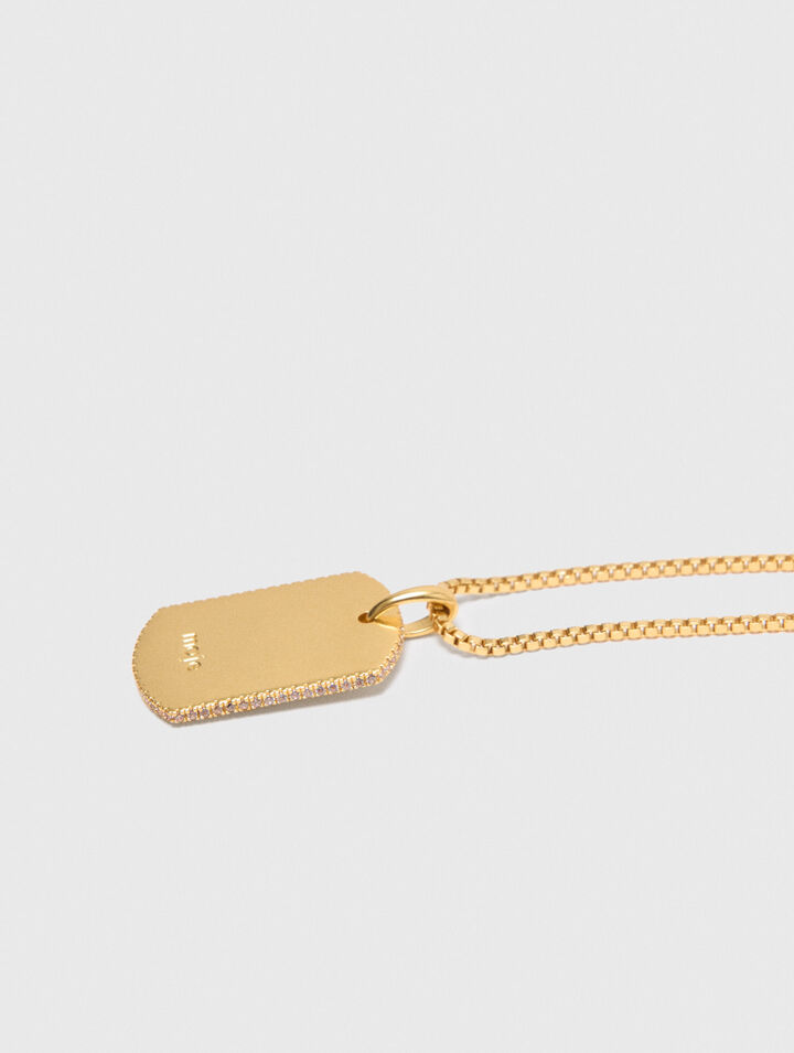 Collana con segno zodiacale