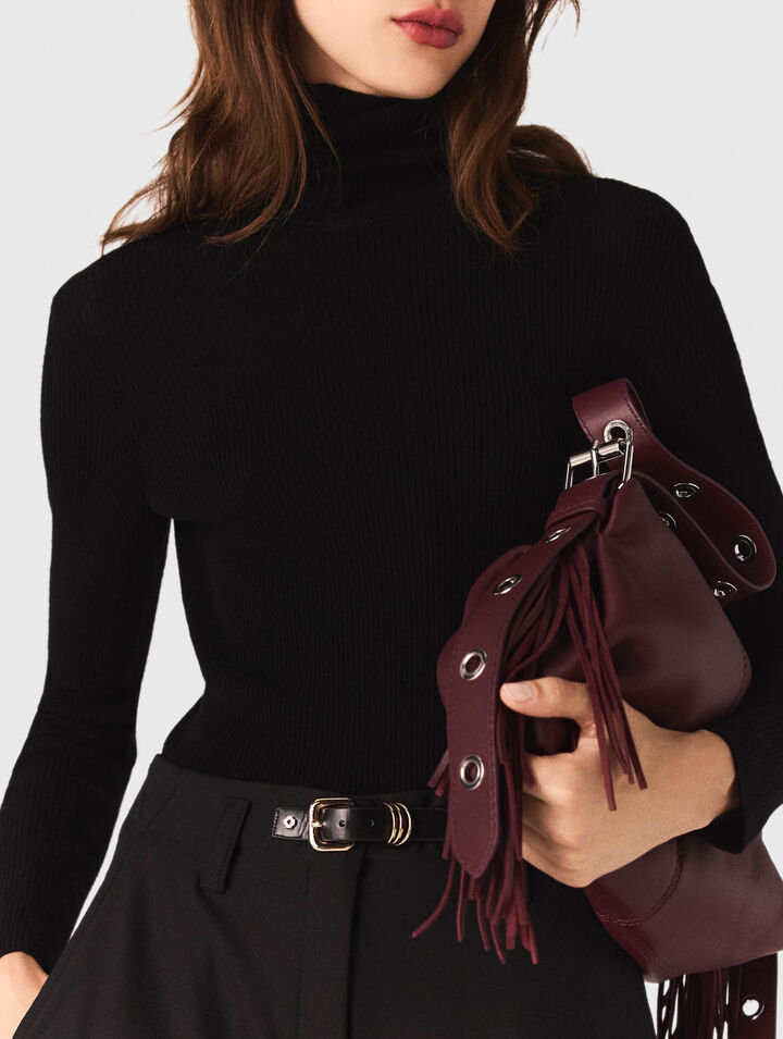 Borsa Miss M in pelle liscia