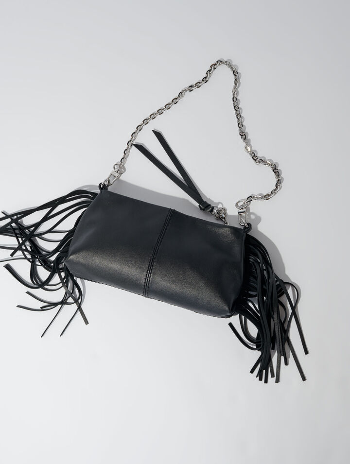 Pochette Miss M pouch pelle liscia