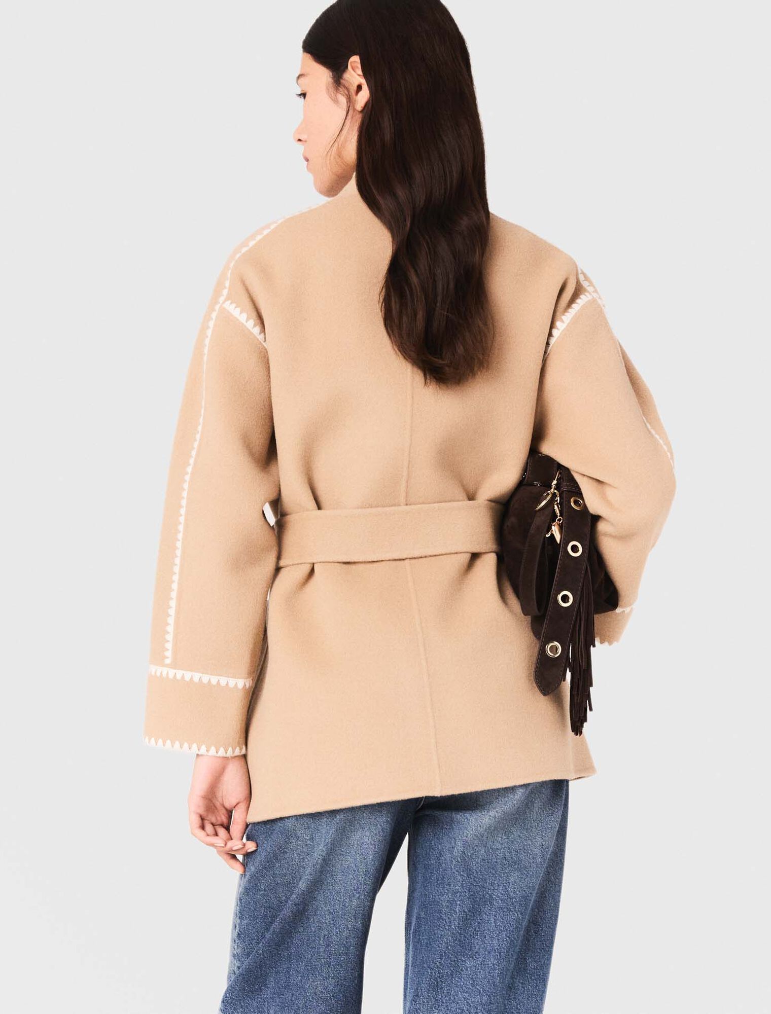 Cappotto corto double face