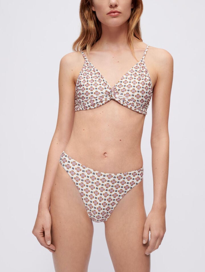 Costume da bagno a due pezzi stampato