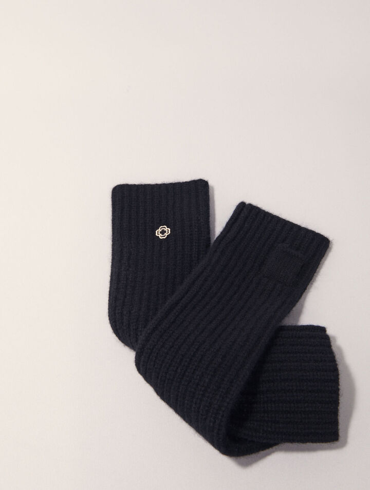 Guanti senza dita lana e cashmere