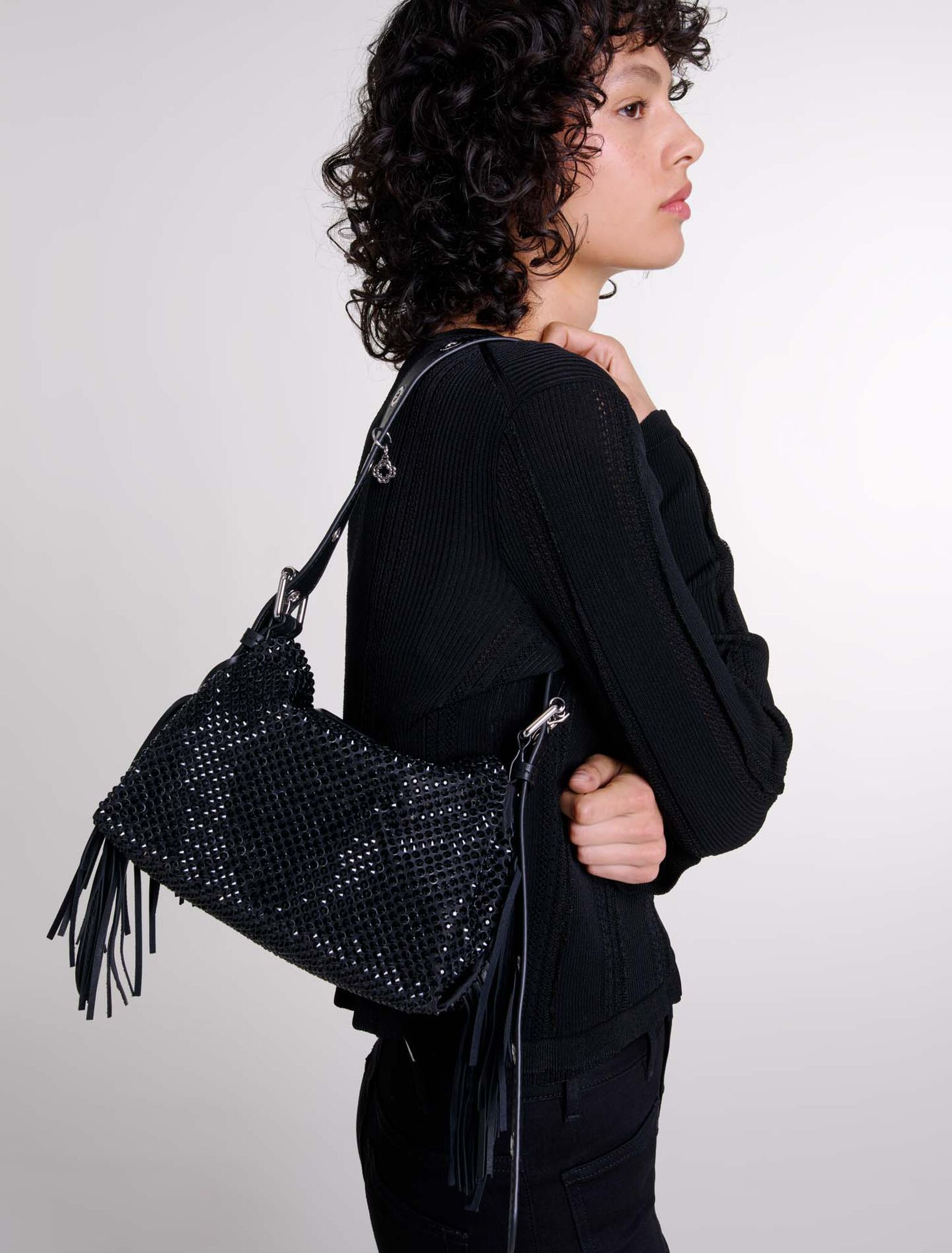Borsa Miss M Mini in strass