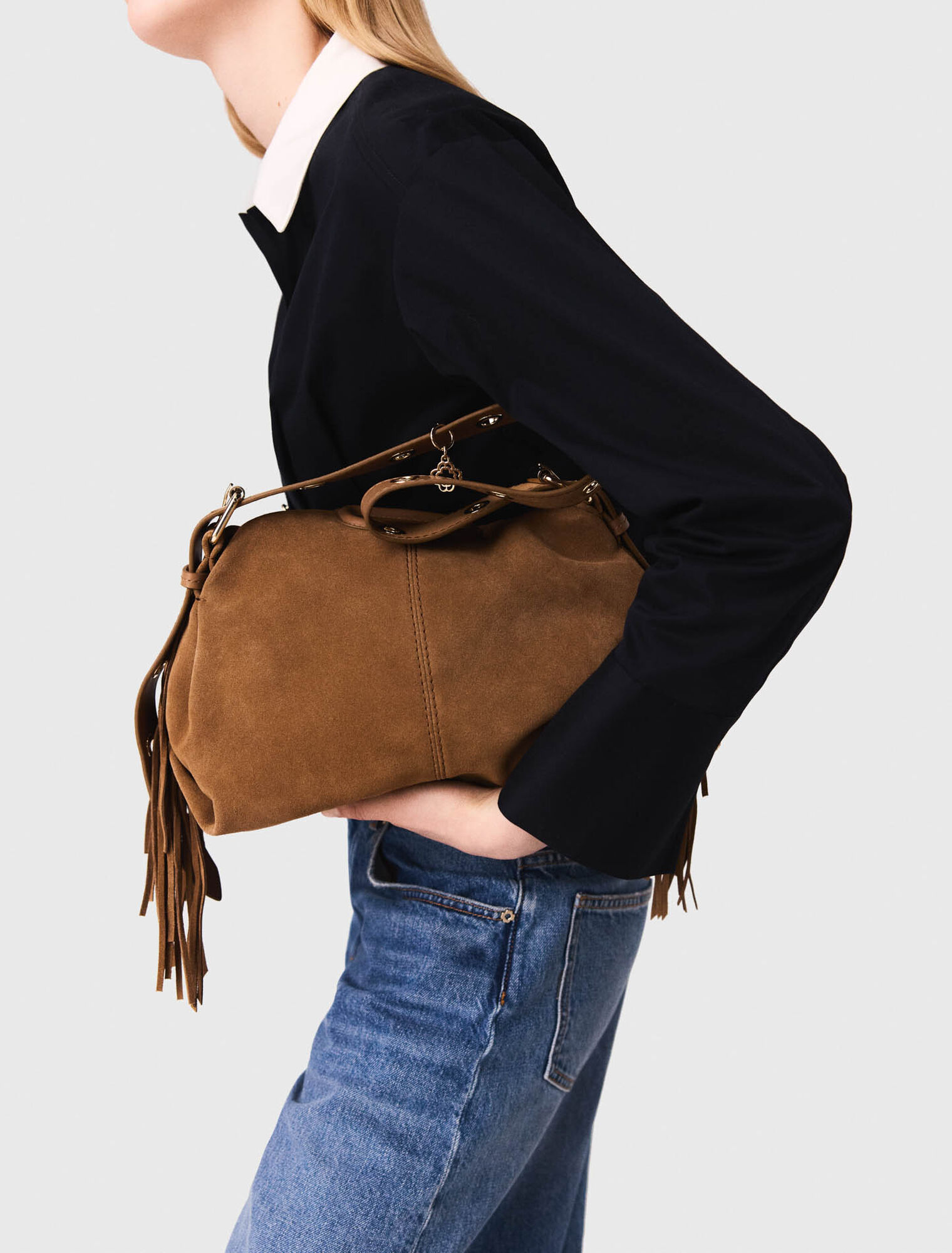 Borsa Miss M in scamosciato