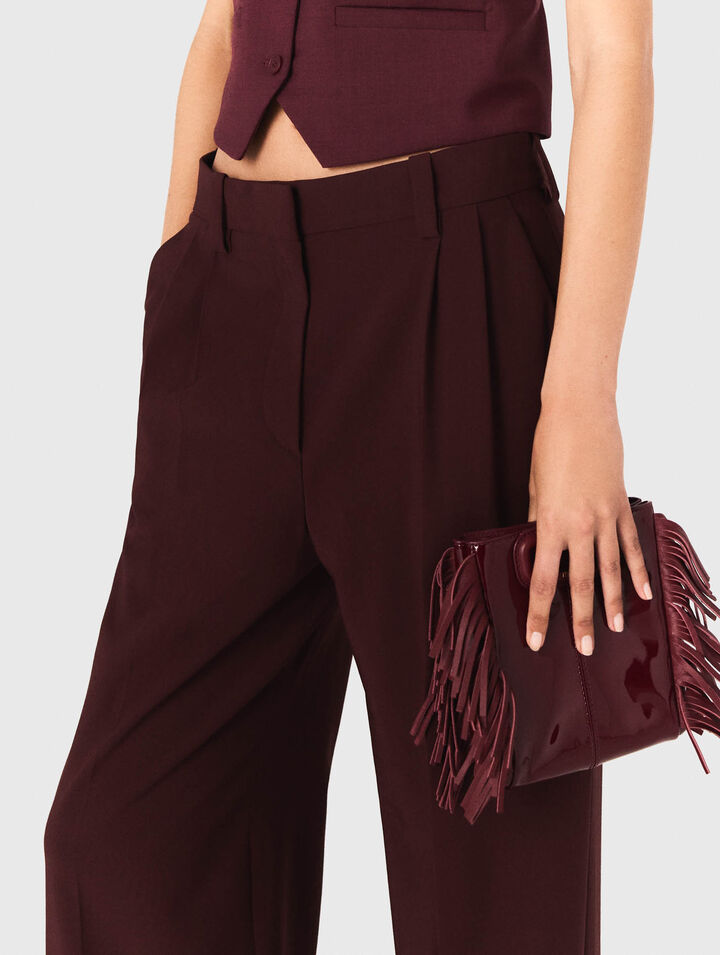 Borsa M mini in pelle liscia