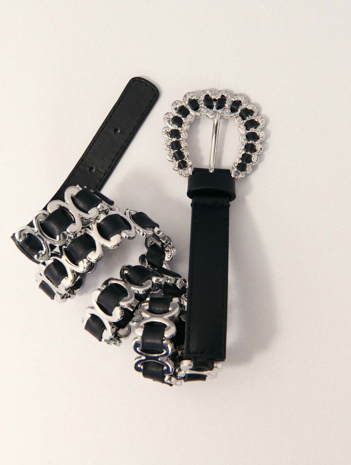 Cintura misto catena fibbia bijoux
