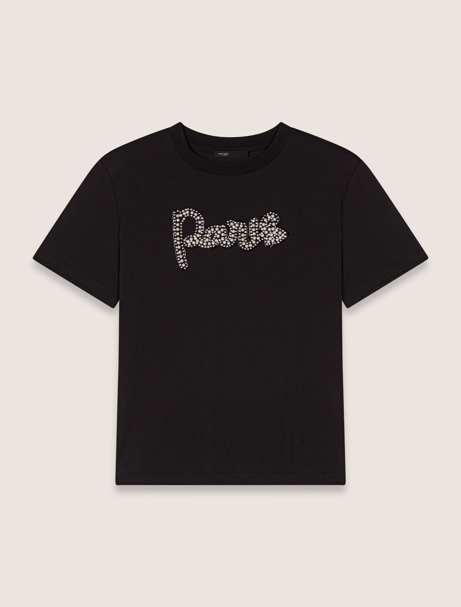 T-shirt con ricamo