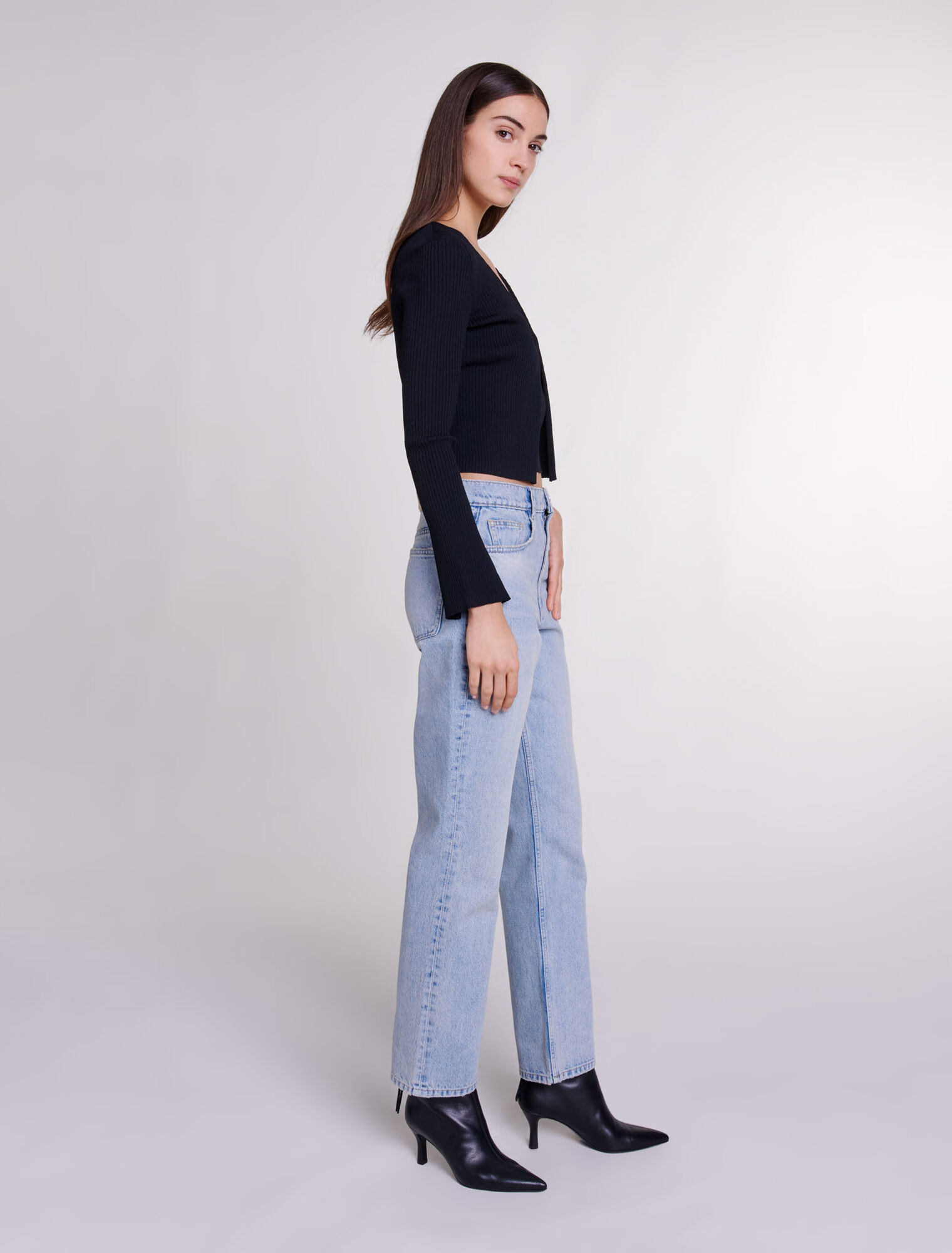 Twinset in maglia elasticizzata