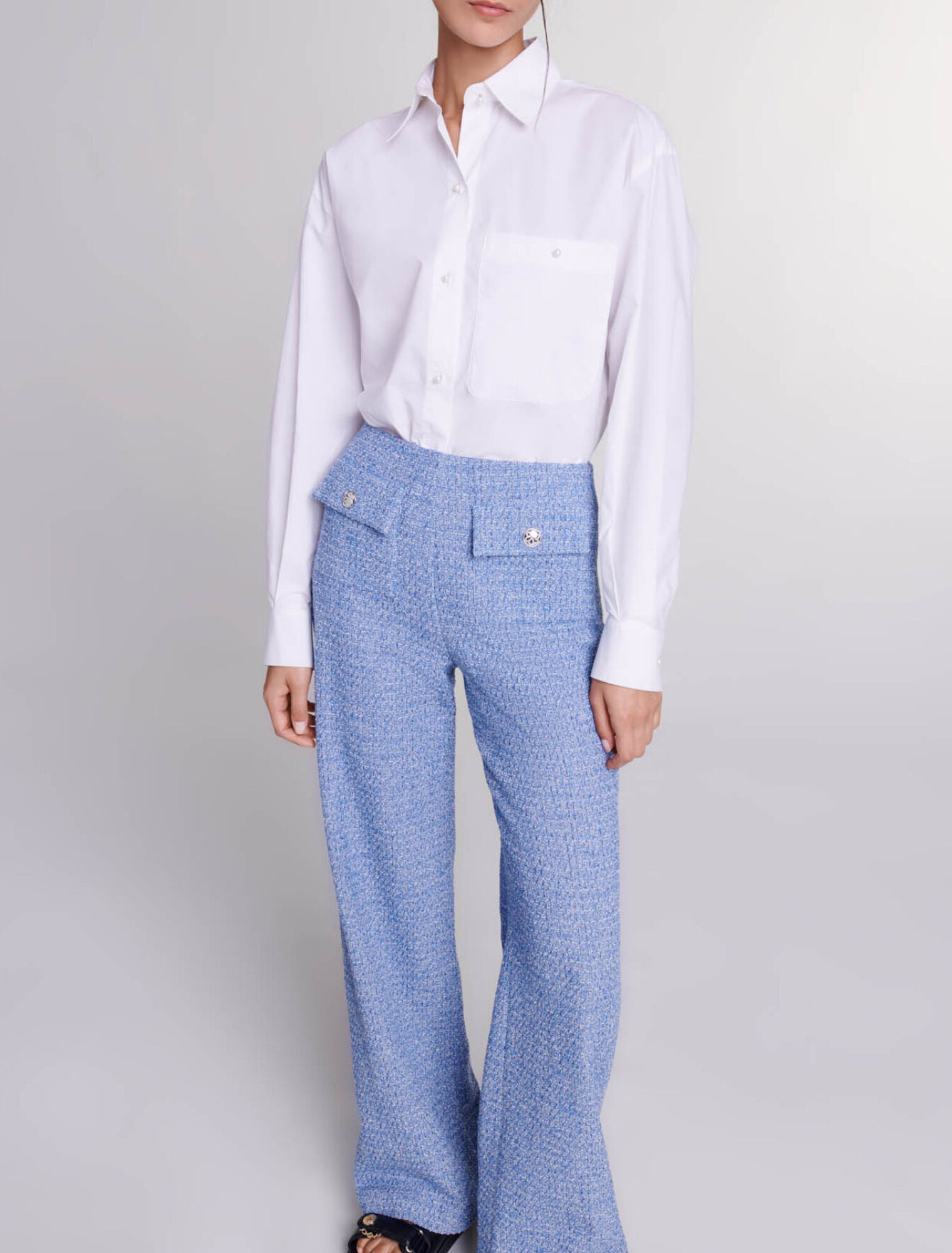 Pantaloni in tweed
