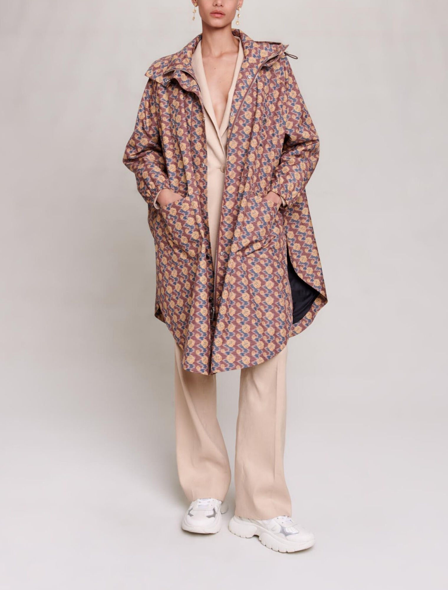 Cappotto monogramma