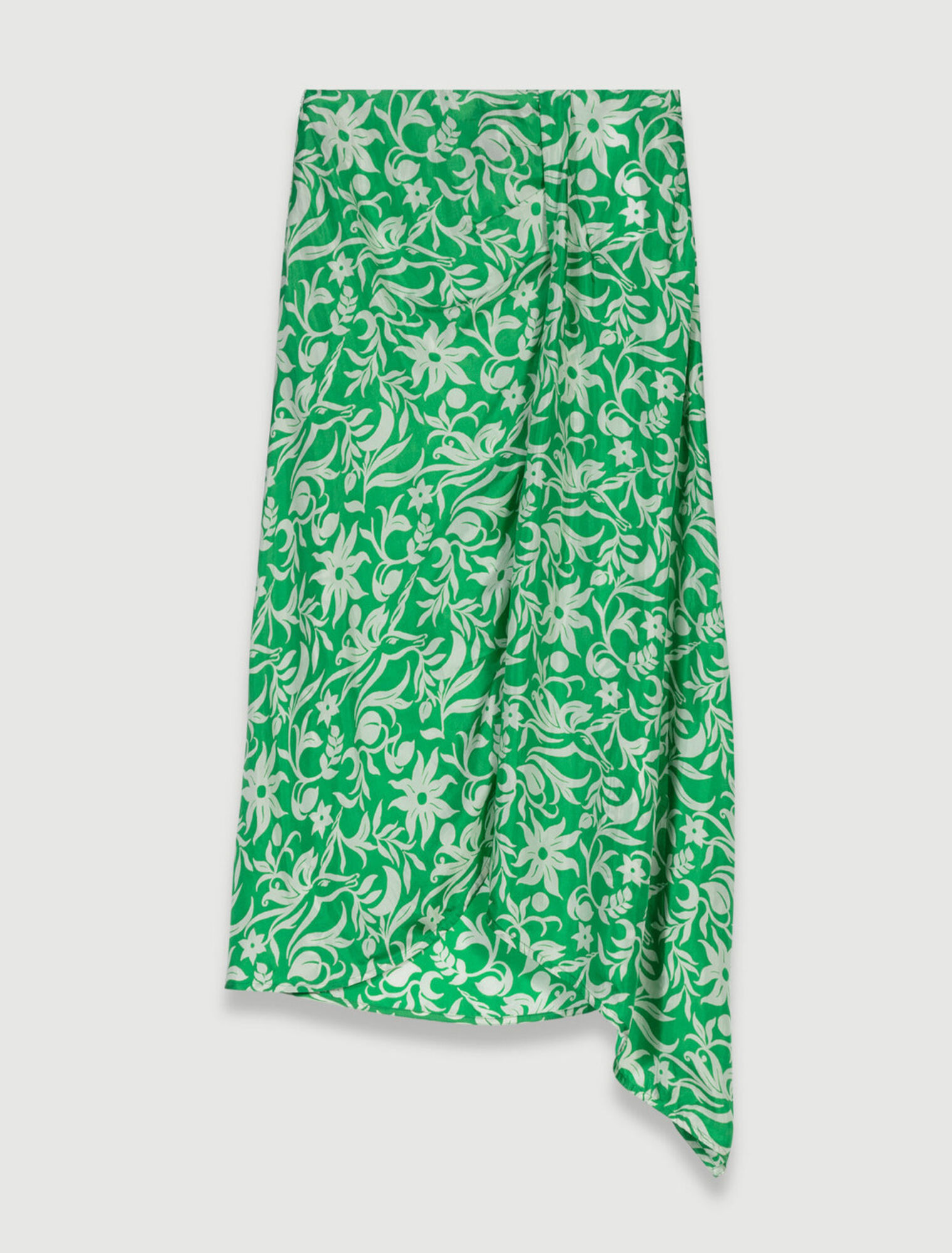 Mini gonna drappeggiata