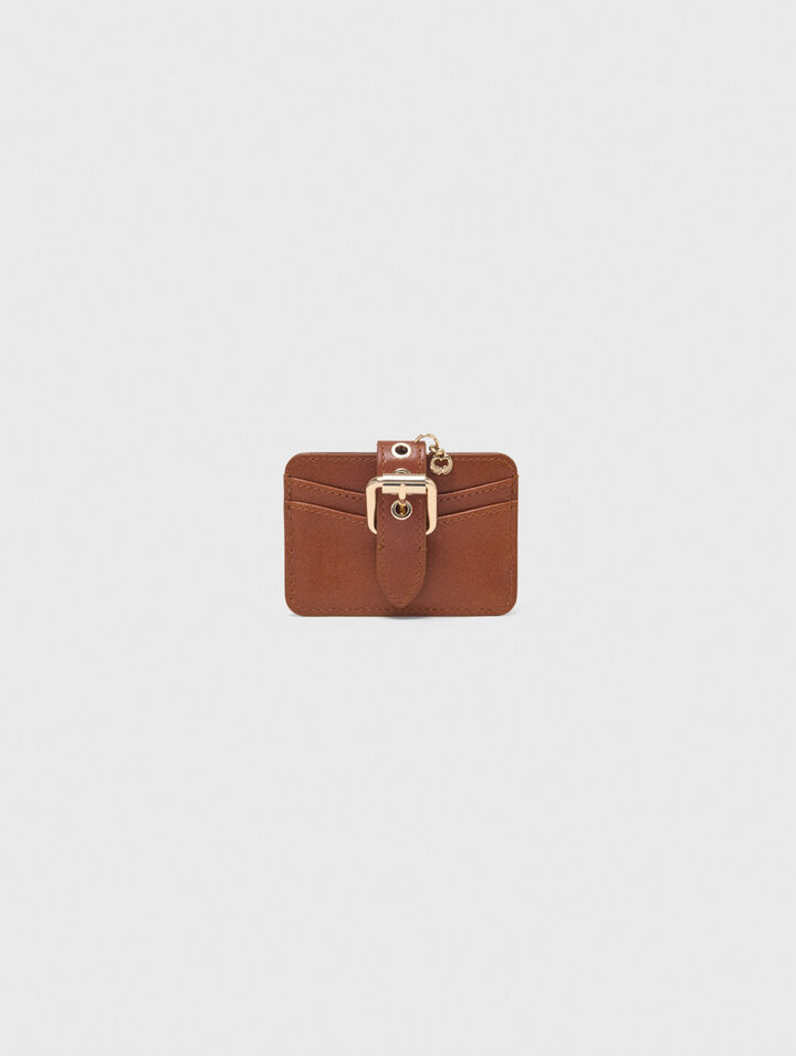 Portacarte Miss M in pelle liscia
