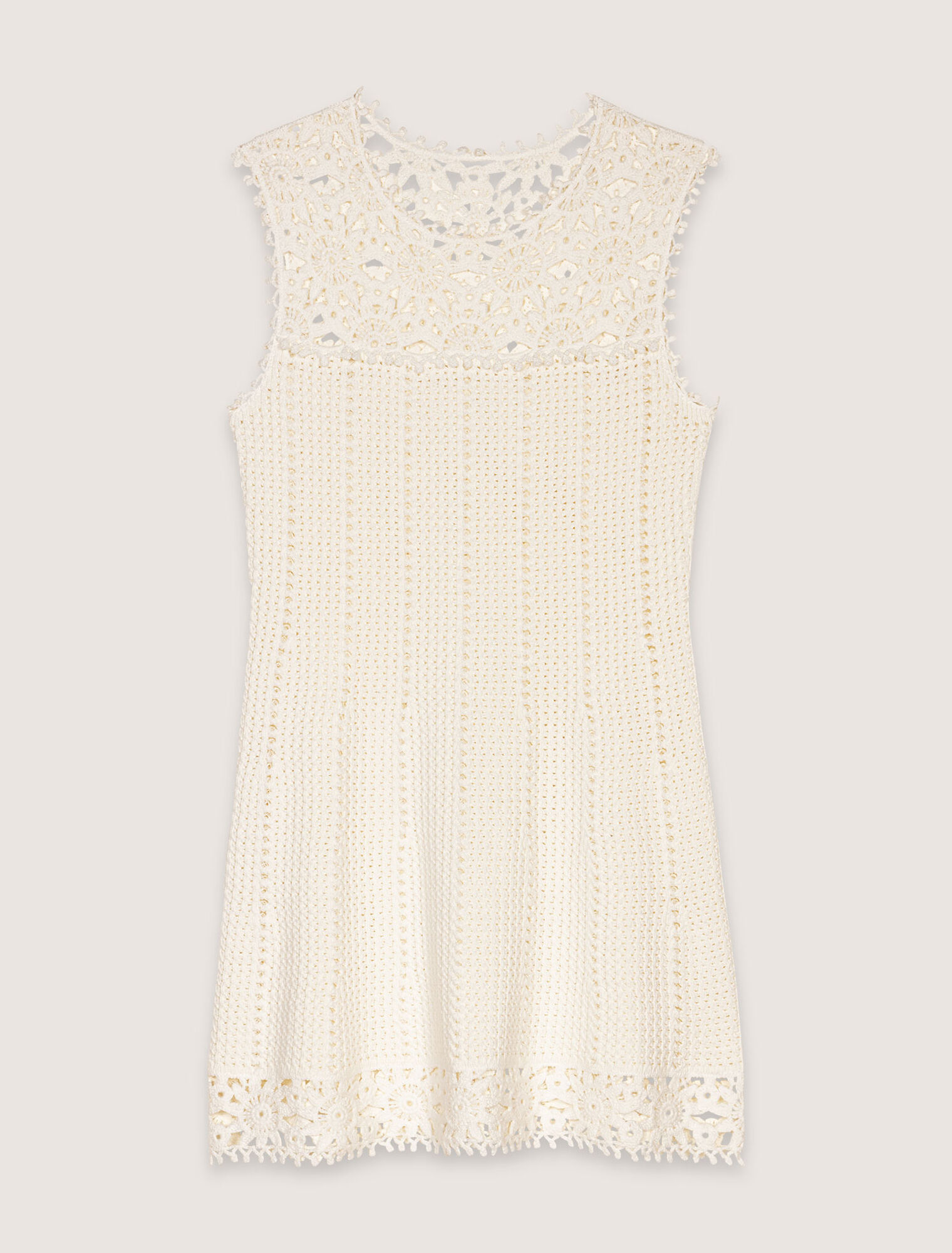 Abito corto in crochet