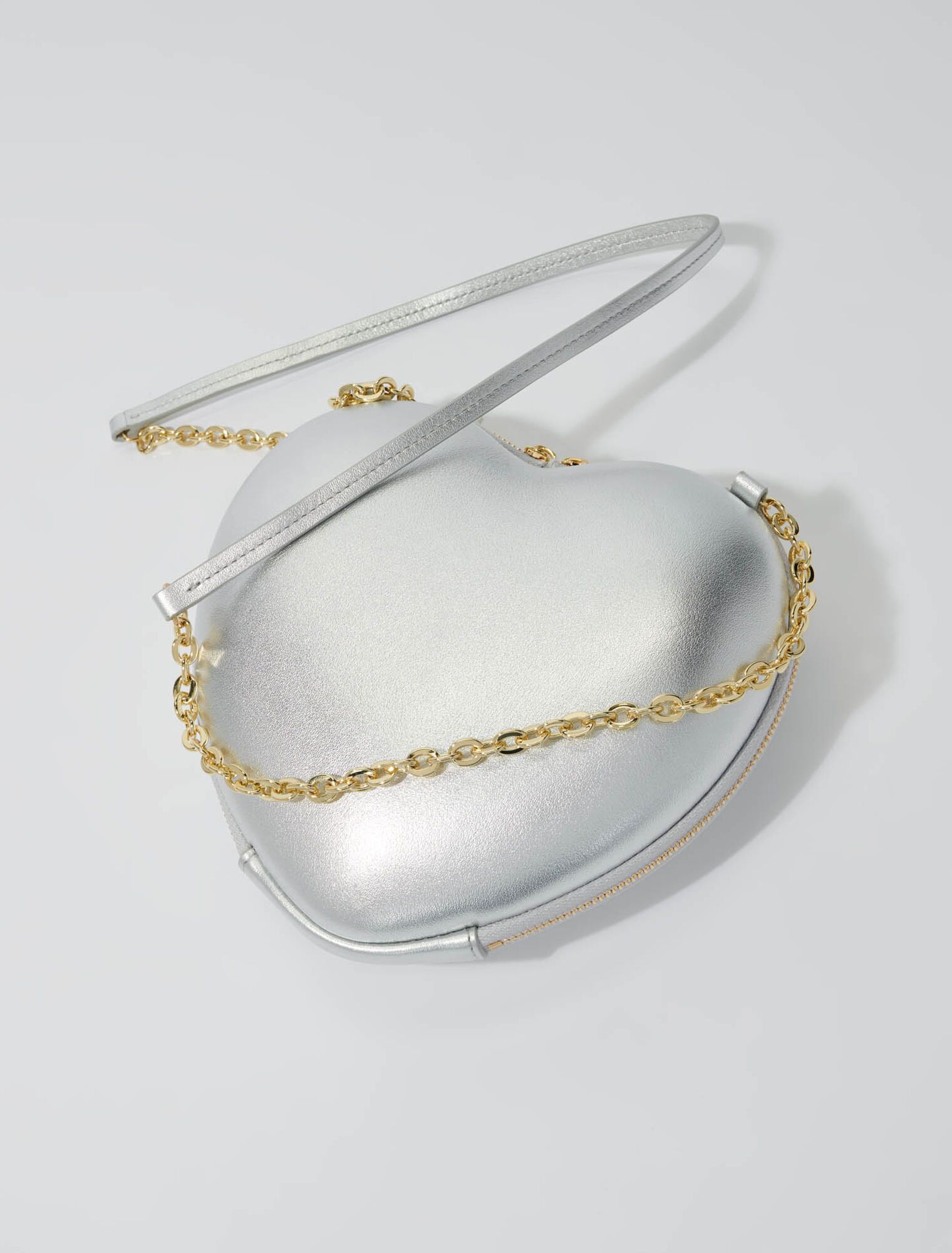 Borsa a cuore in pelle