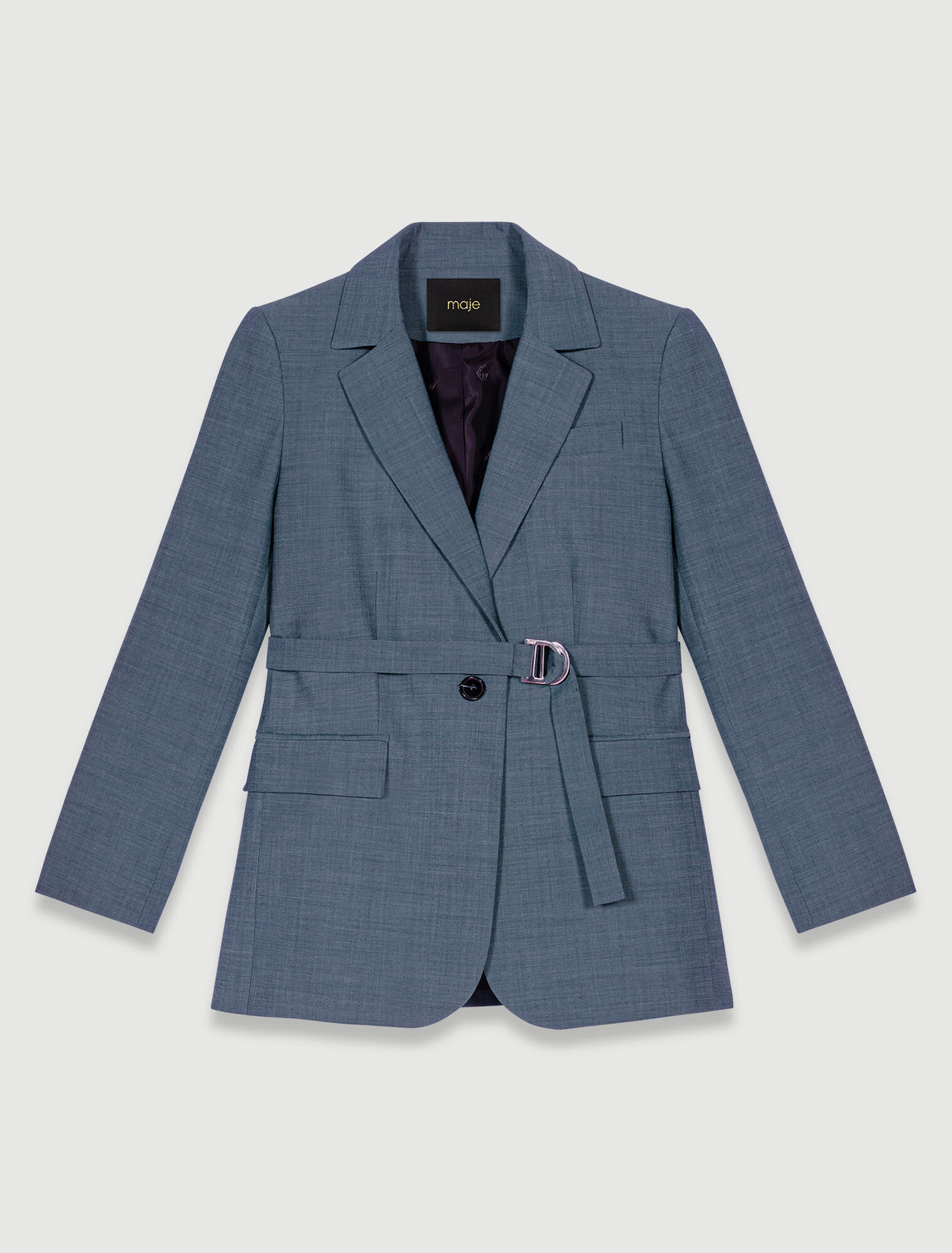 Giacca da tailleur con cintura