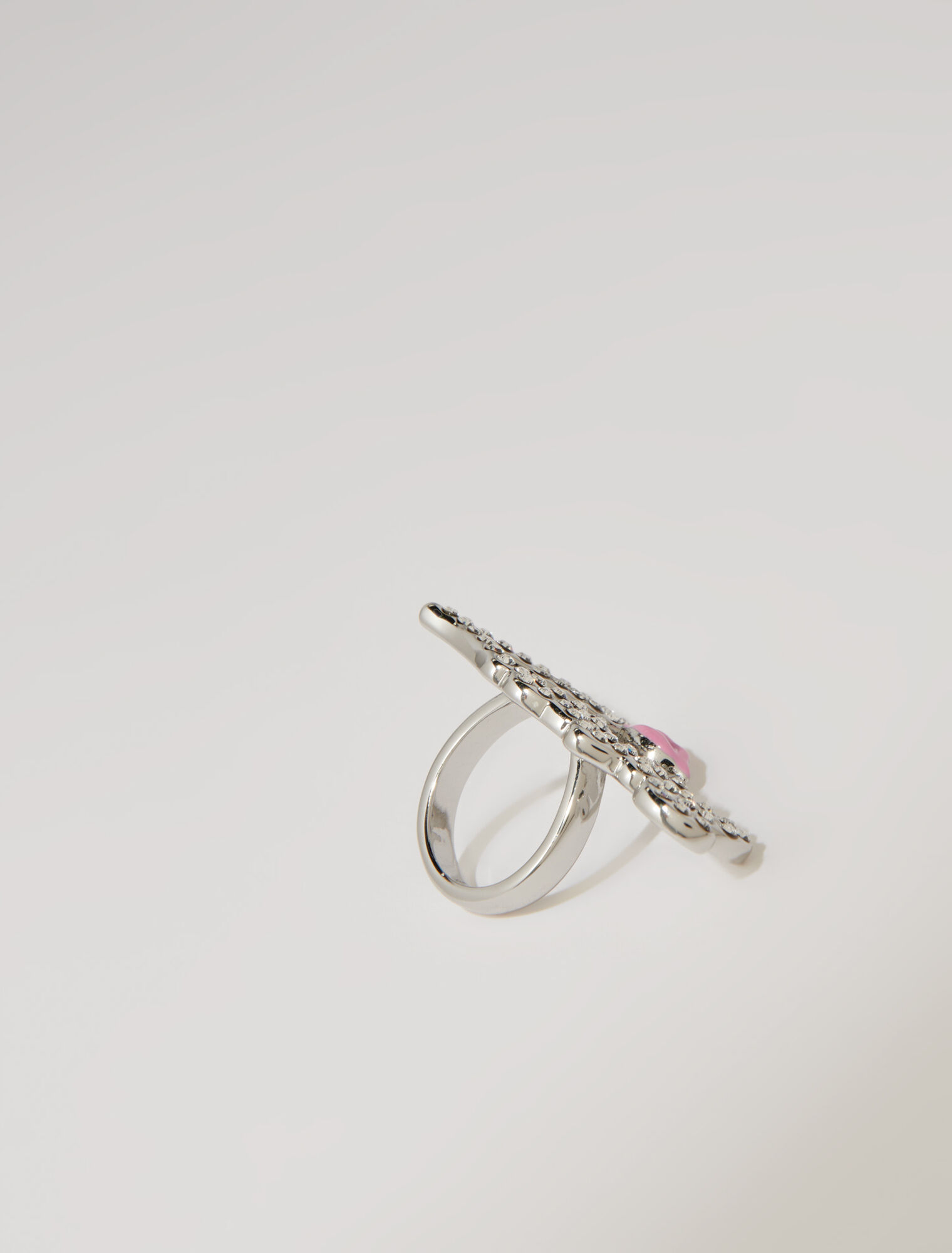 Anello Love glitterato