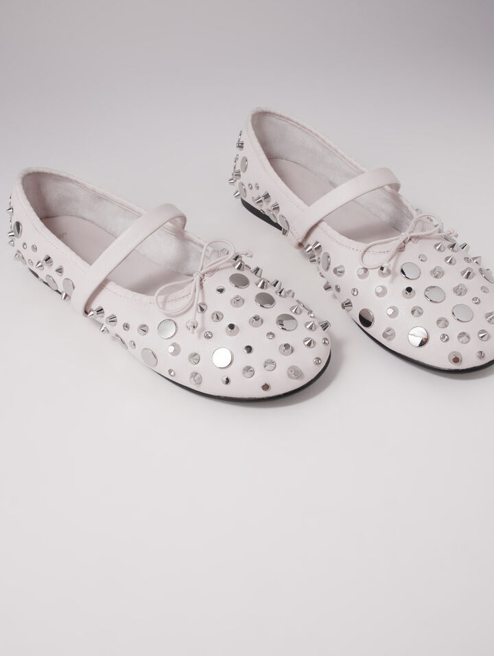 Ballerine borchiate