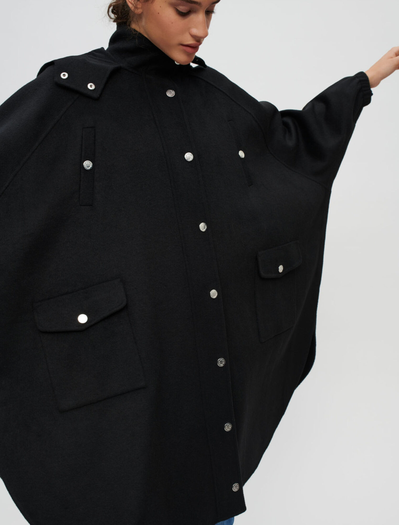 Cappotto double face oversize