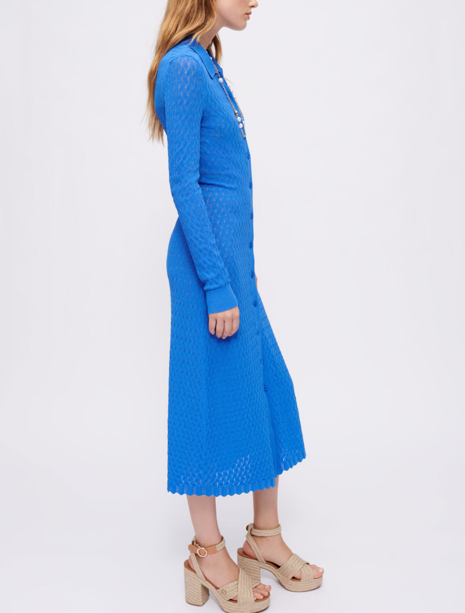 Cardigan a punta