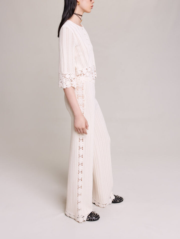 Pantaloni in maglia
