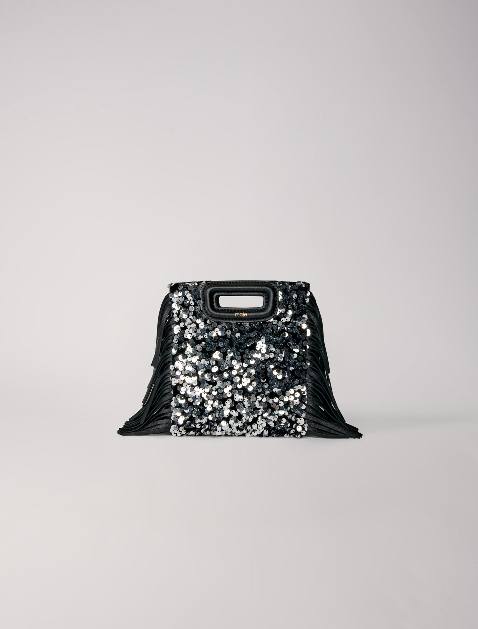 Borsa M mini in paillettes