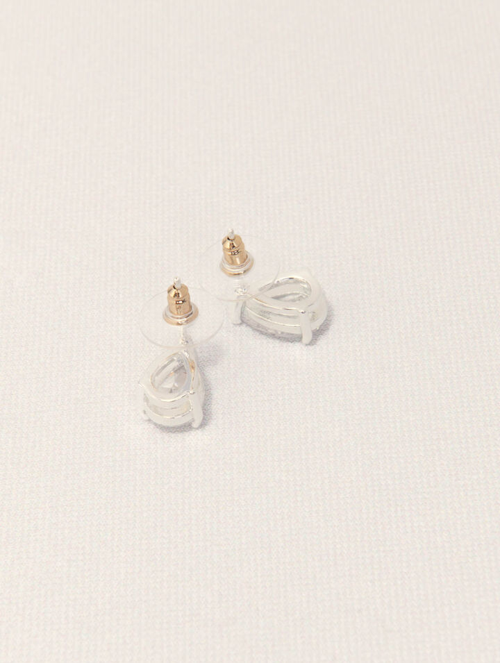 Orecchini piccoli con strass