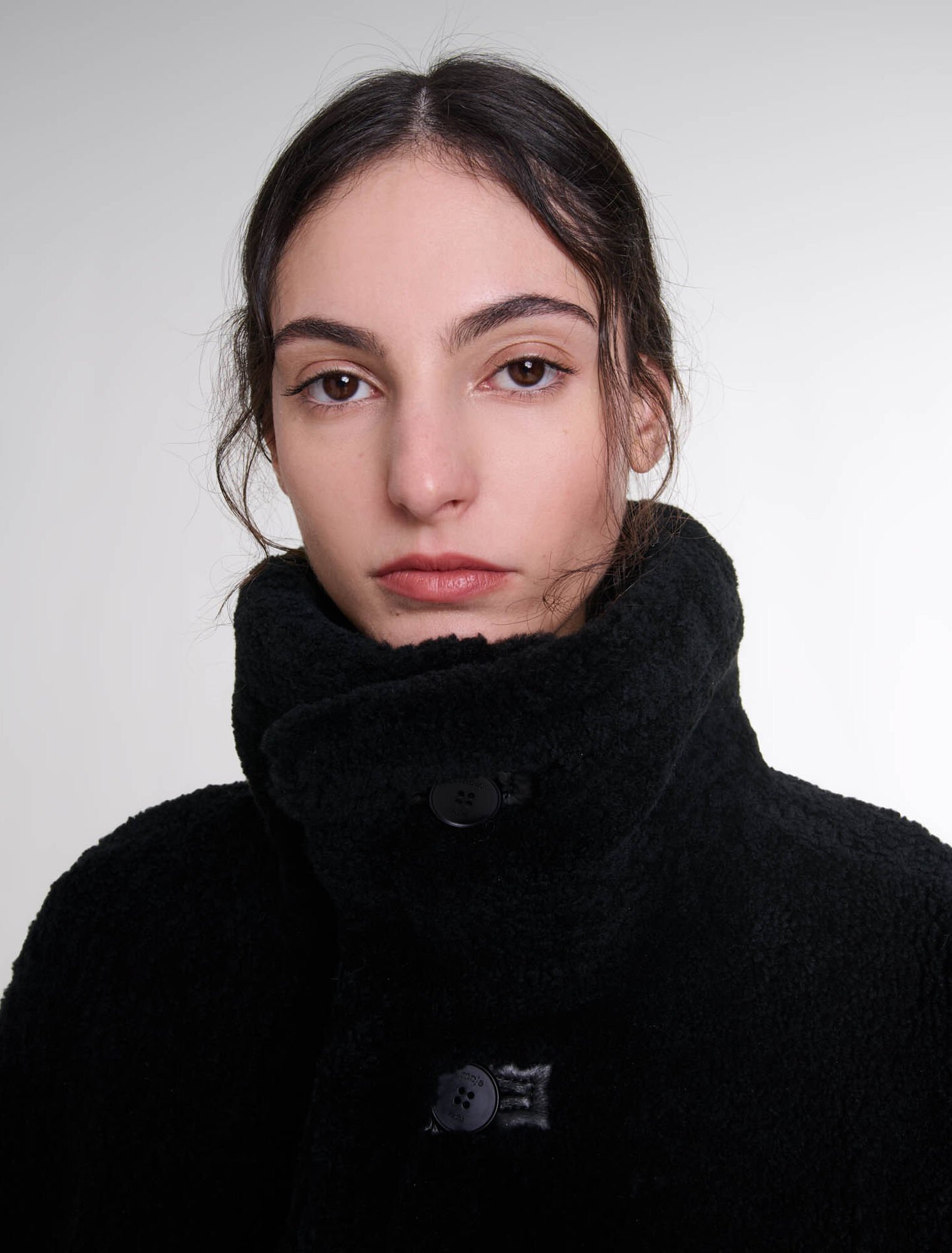 Cappotto in pelle reversibile