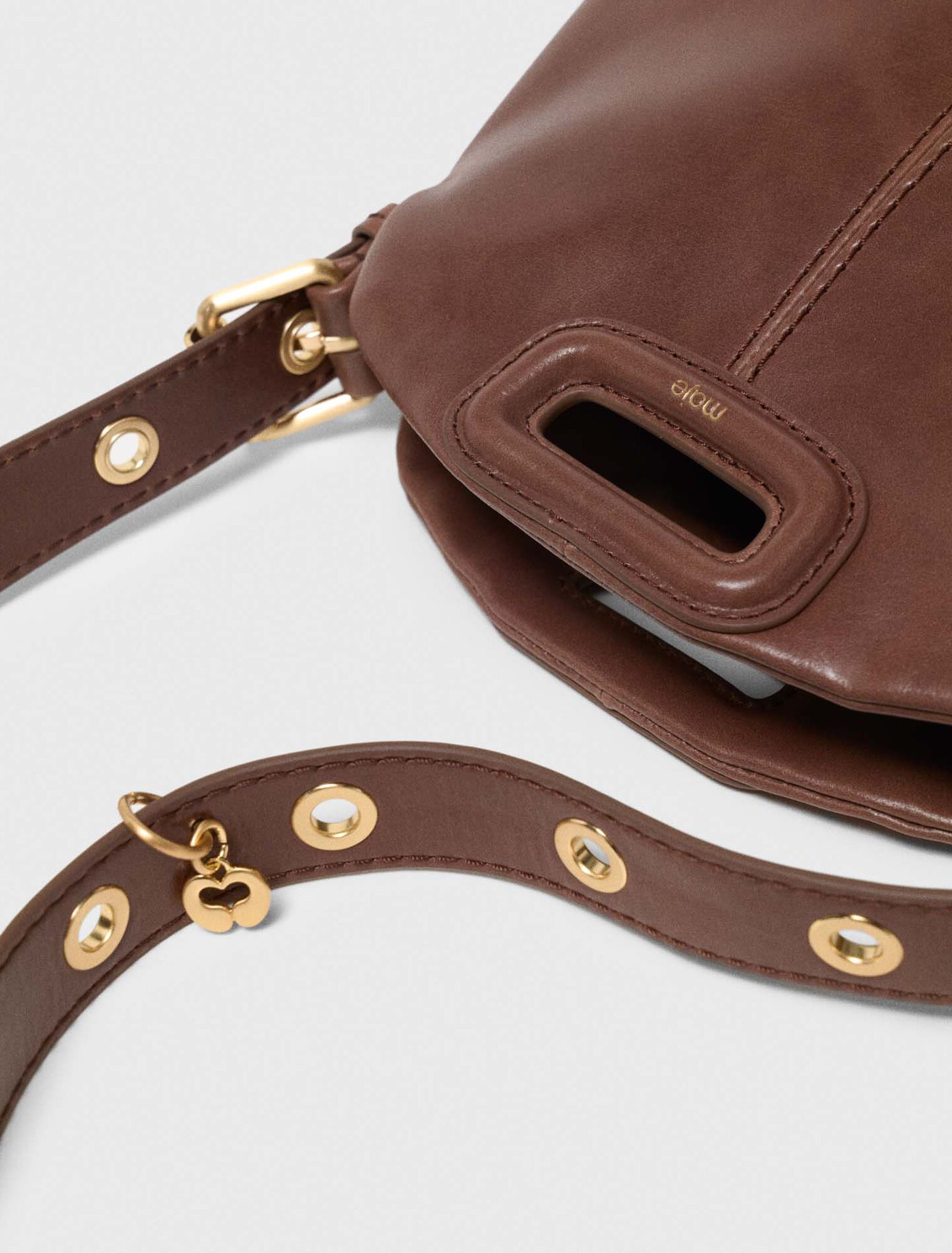 Borsa Miss M mini in pelle vintage