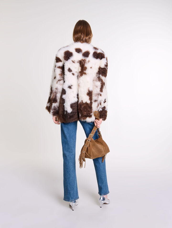 Shearling reversibile