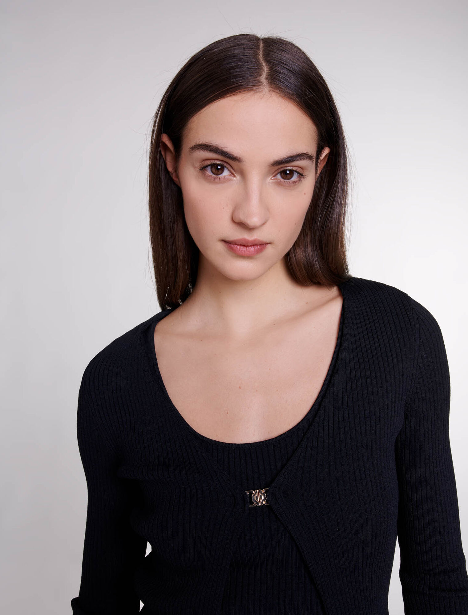 Twinset in maglia elasticizzata
