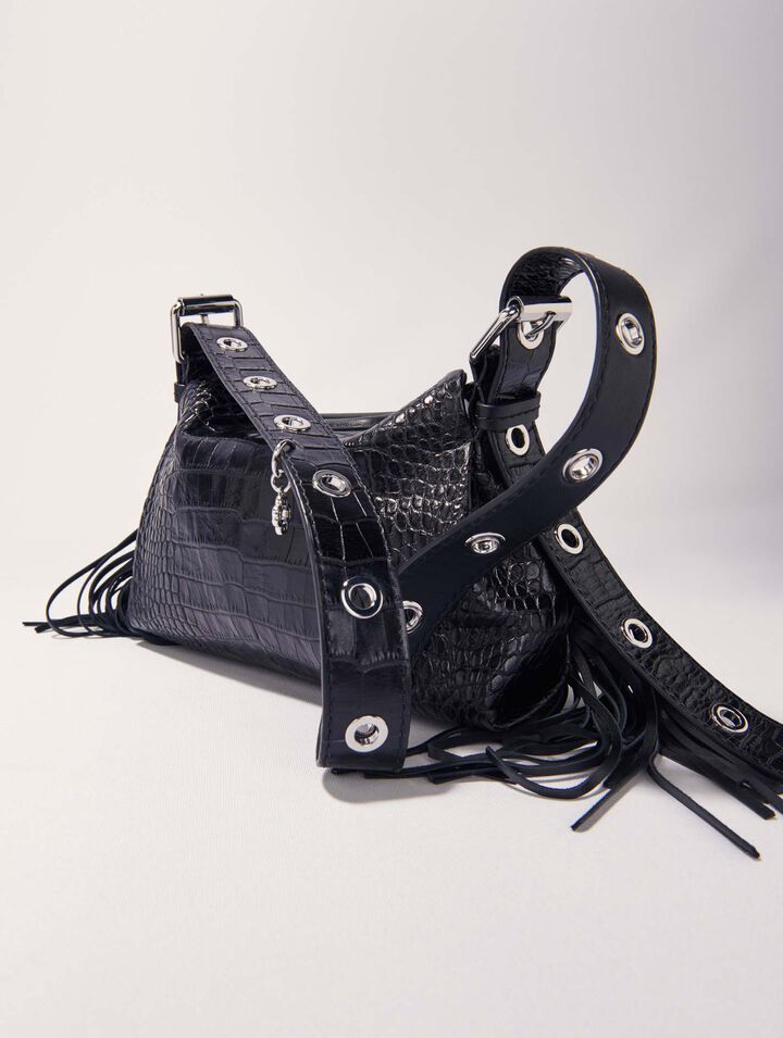 Borsa Miss M Mini in pelle goffrata