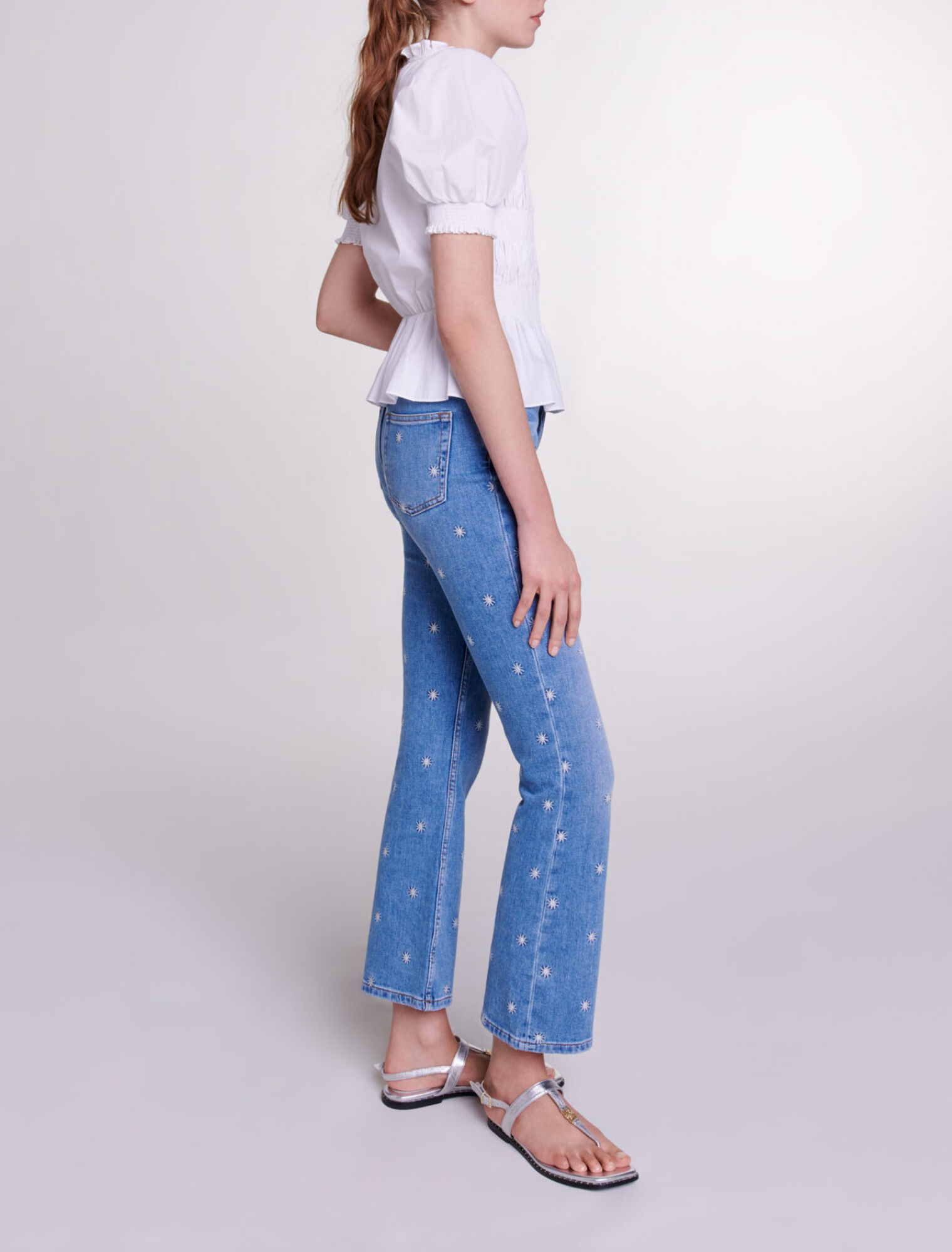 Jeans ricamati