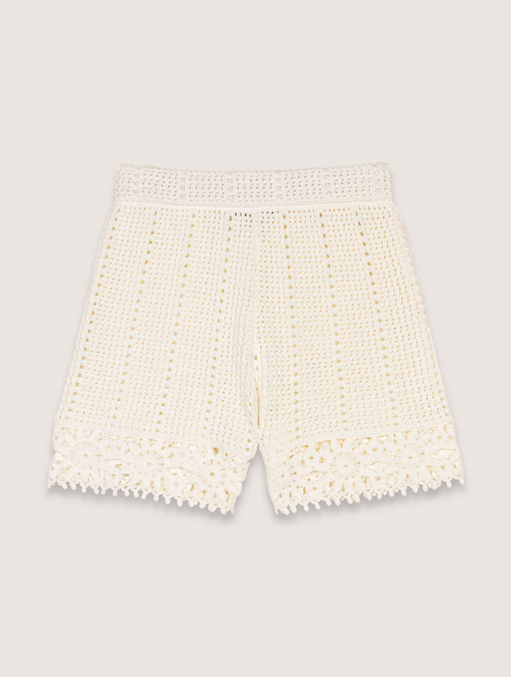 Shorts in crochet