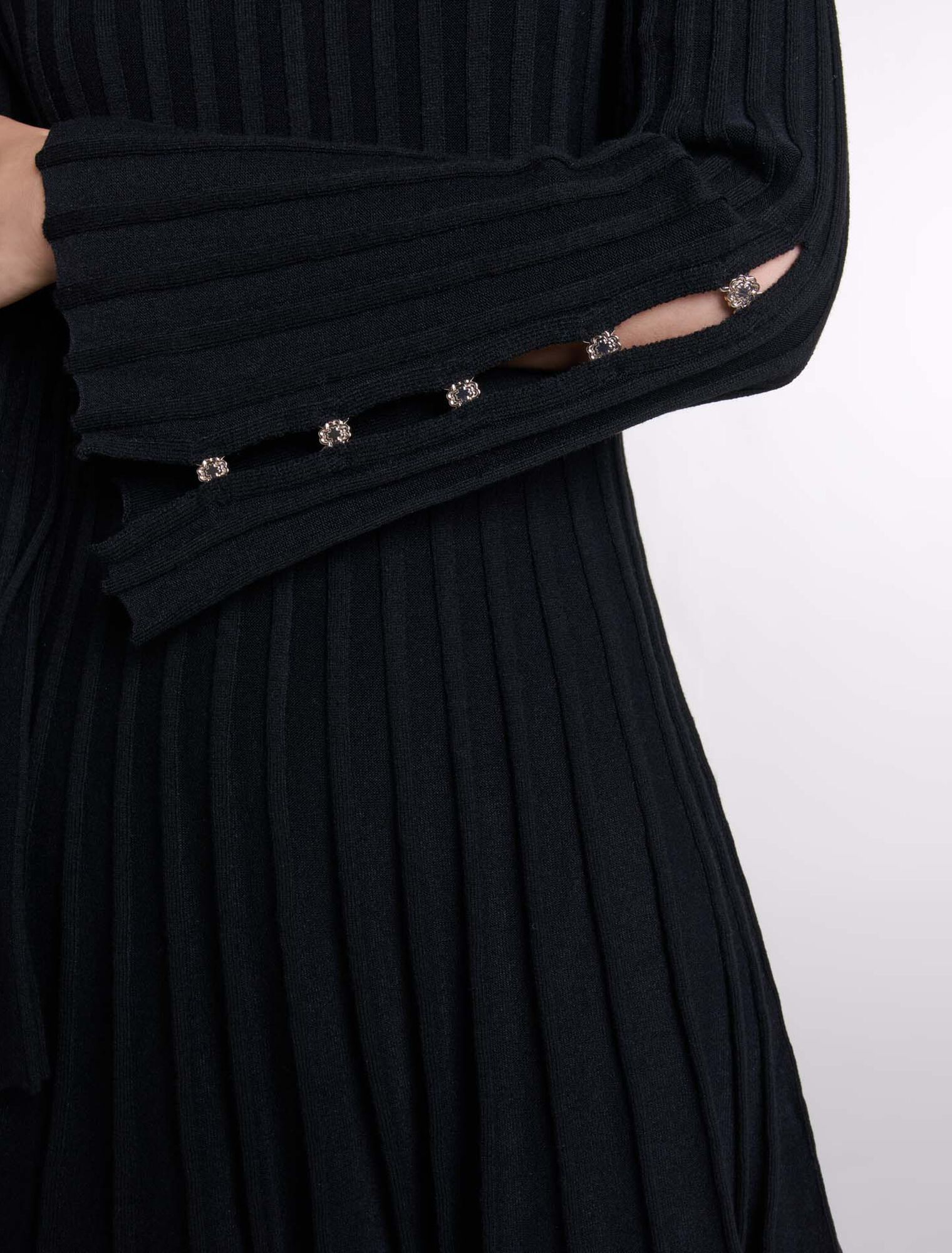 Abito corto in maglia