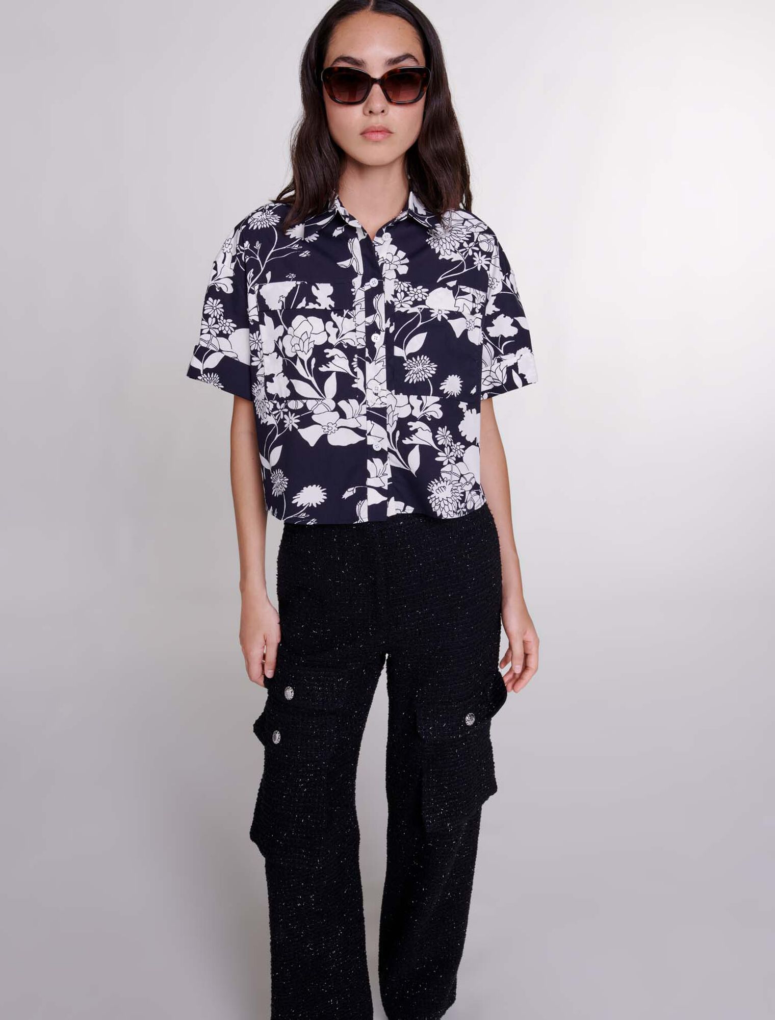 Pantaloni in tweed