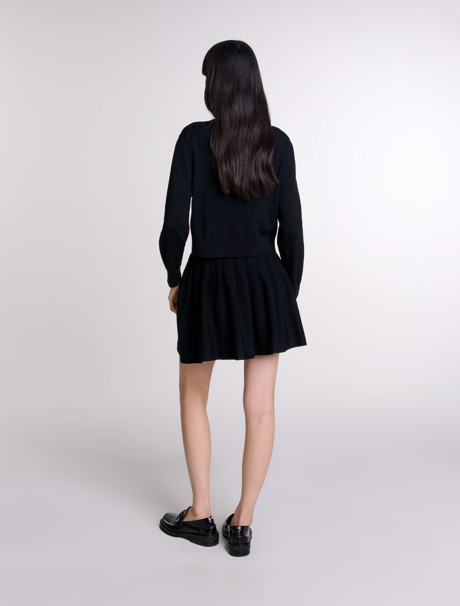 Cardigan decorato con strass