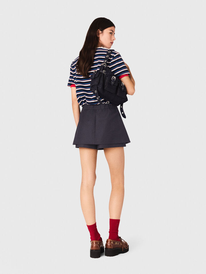 Shorts trompe l'oeil