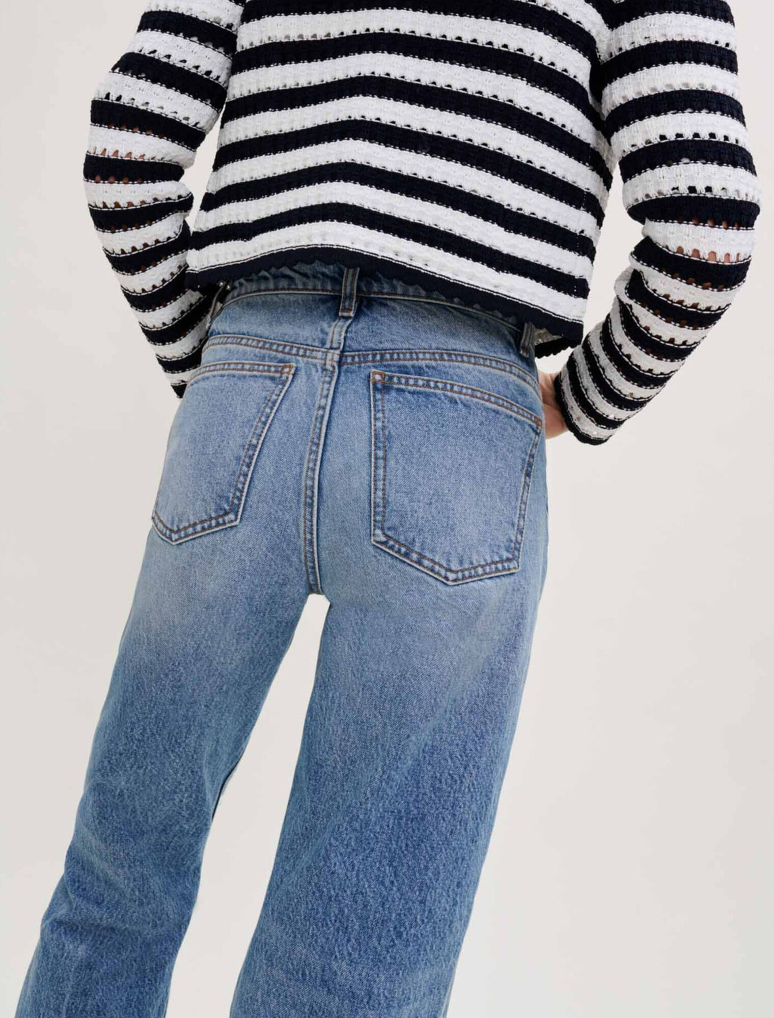 Jeans loose strappati