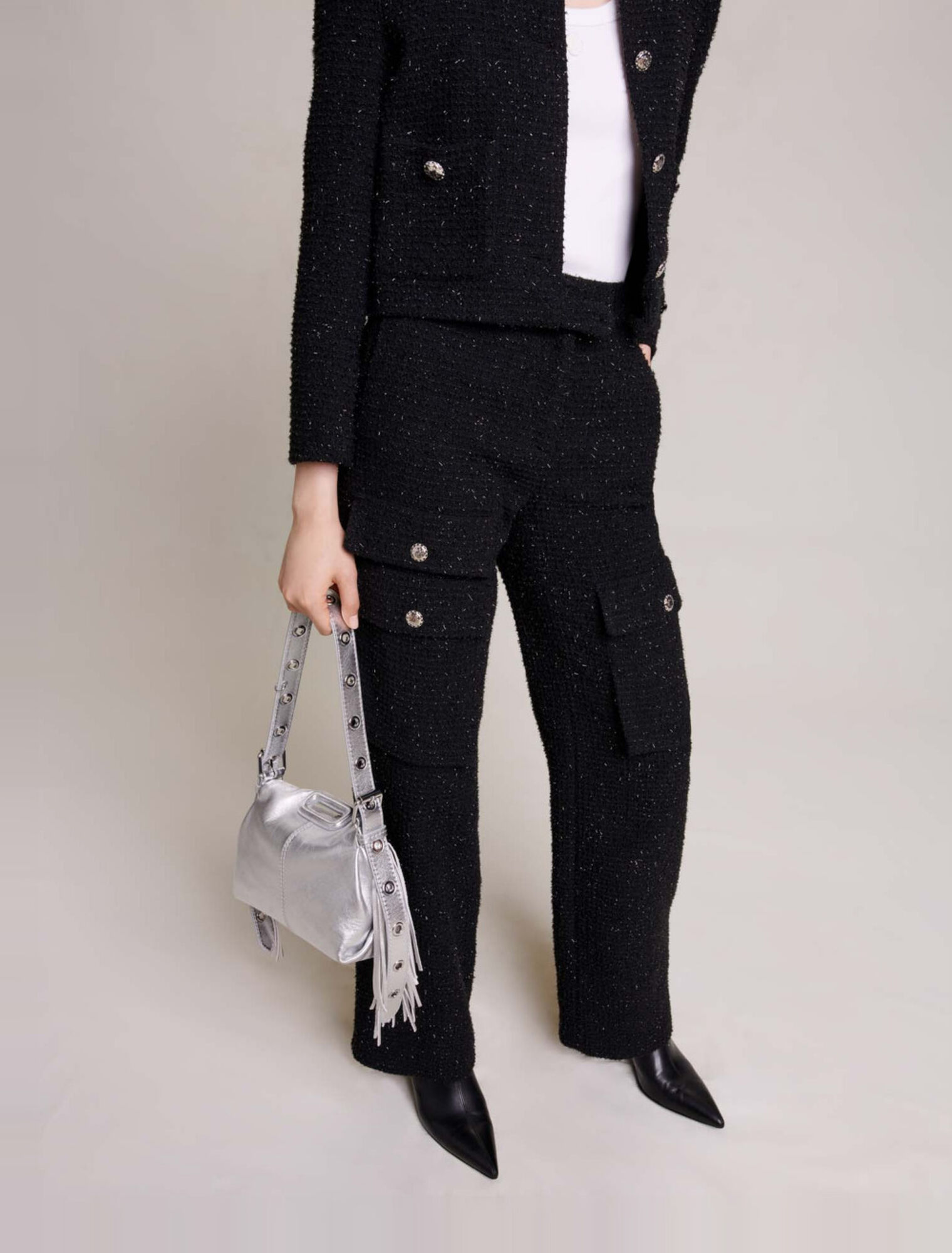 Pantaloni in tweed